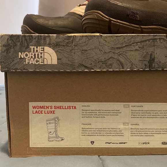 Great condition north face waterproof snow boots size 8 - Picture 2 of 10
